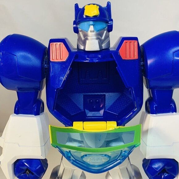 Transformers Rescue Bots CHASE Police 12" Hasbro Playskool Heroes Action Figure - Picture 3 of 11